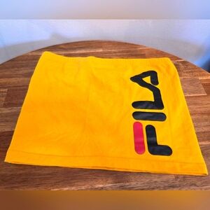 Fila Vibrant Yellow Tube Top with Bold Logo